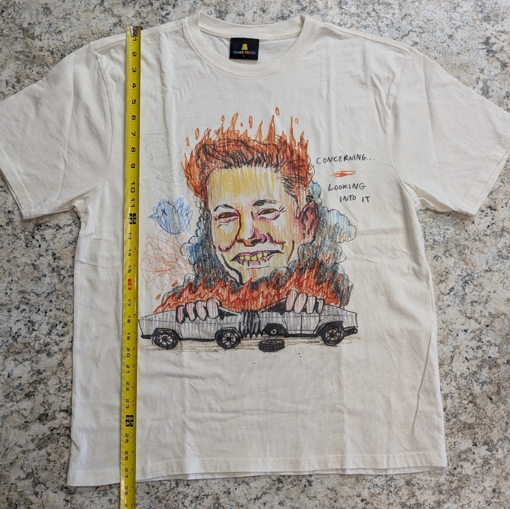 Teddy Fresh Elon Musk Concern Tee